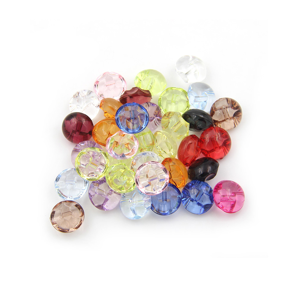 Craftisum CRYSTAL BUTTONS FOR SEWING AND CRAFTING MIXED COLOR 10