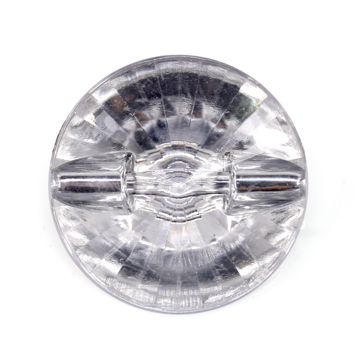 Craftisum 20 pcs Transparent Rhinestone Flat Sewing Coat Buttons -25mm -1"