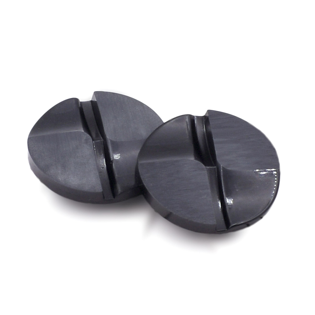 Craftisum 20 pcs Asymmetric Wave Brushed Black Resin Flat Sewing Buttons for Coats -28mm -11/10"