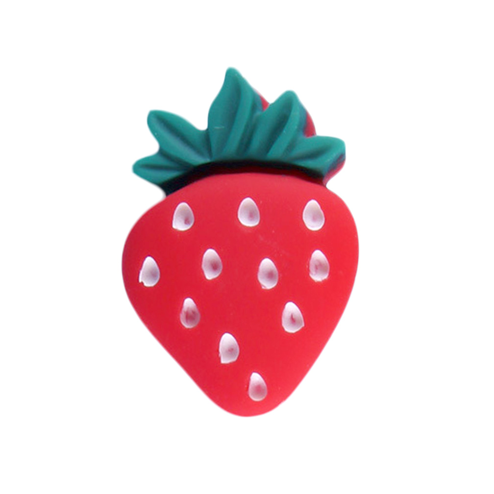 Craftisum 20 pcs Cute Resin Strawberry Shape Loop Sewing Coat Buttons -20mm -13/16"